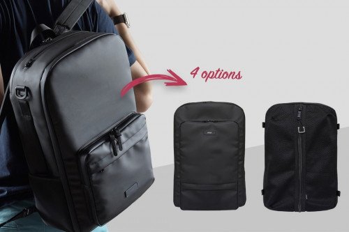 Этот рюкзак «хамелеон» с модульной лицевой панелью может «менять форму» в соответствии с вашими различными потребностями